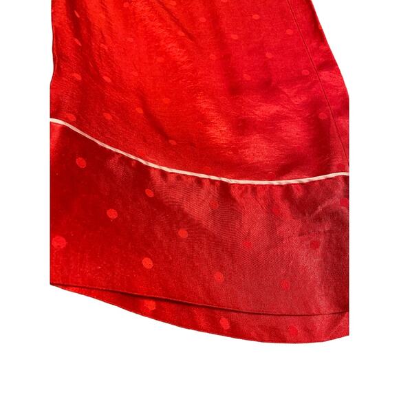 EUC red heavy satin Victoria’s Secret holiday pajama set XL - Picture 5 of 5